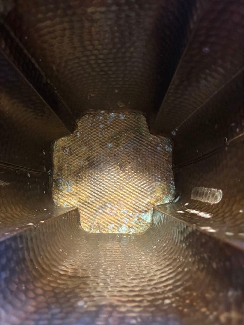 アンティーク! 古家具・銅製.小物入れ.ゴミ箱! レトロ!