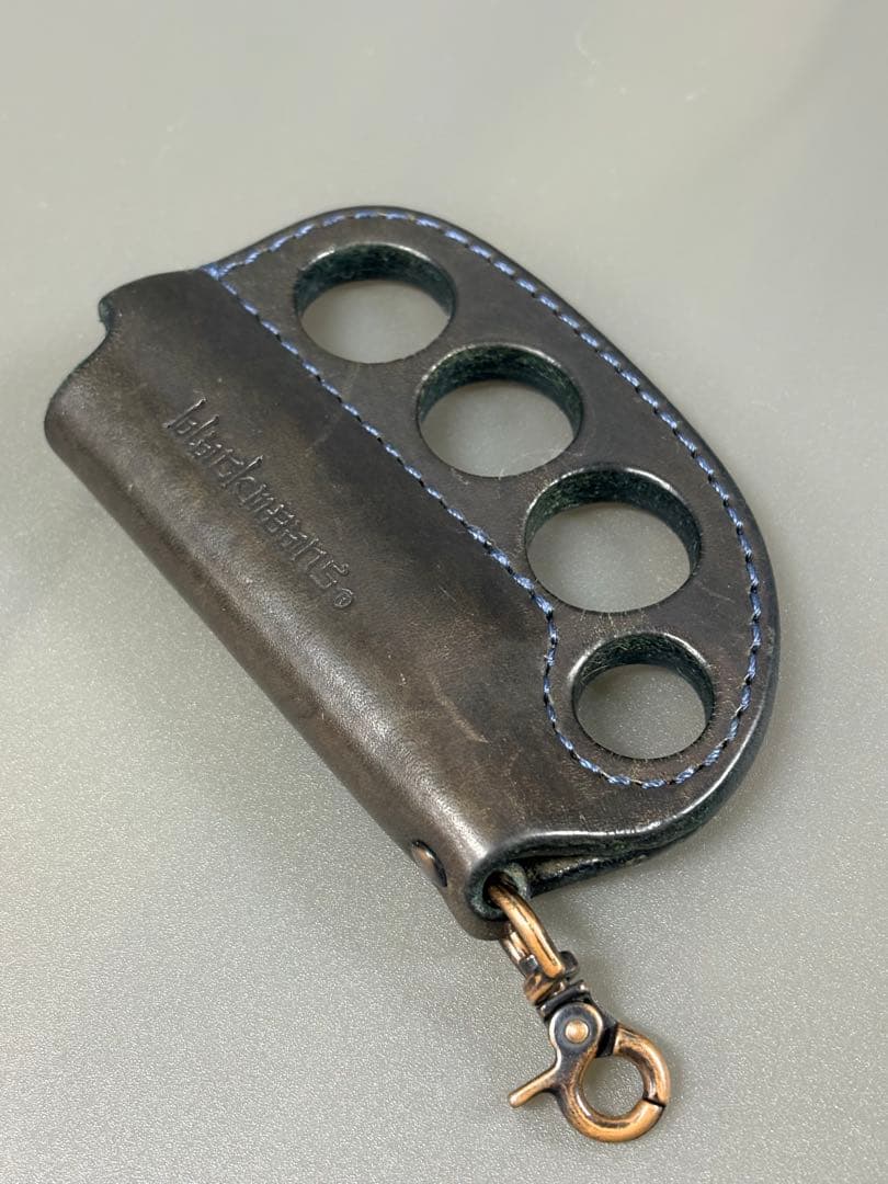 《blackmeans》LEATHER KNUCKLE CASE No1461