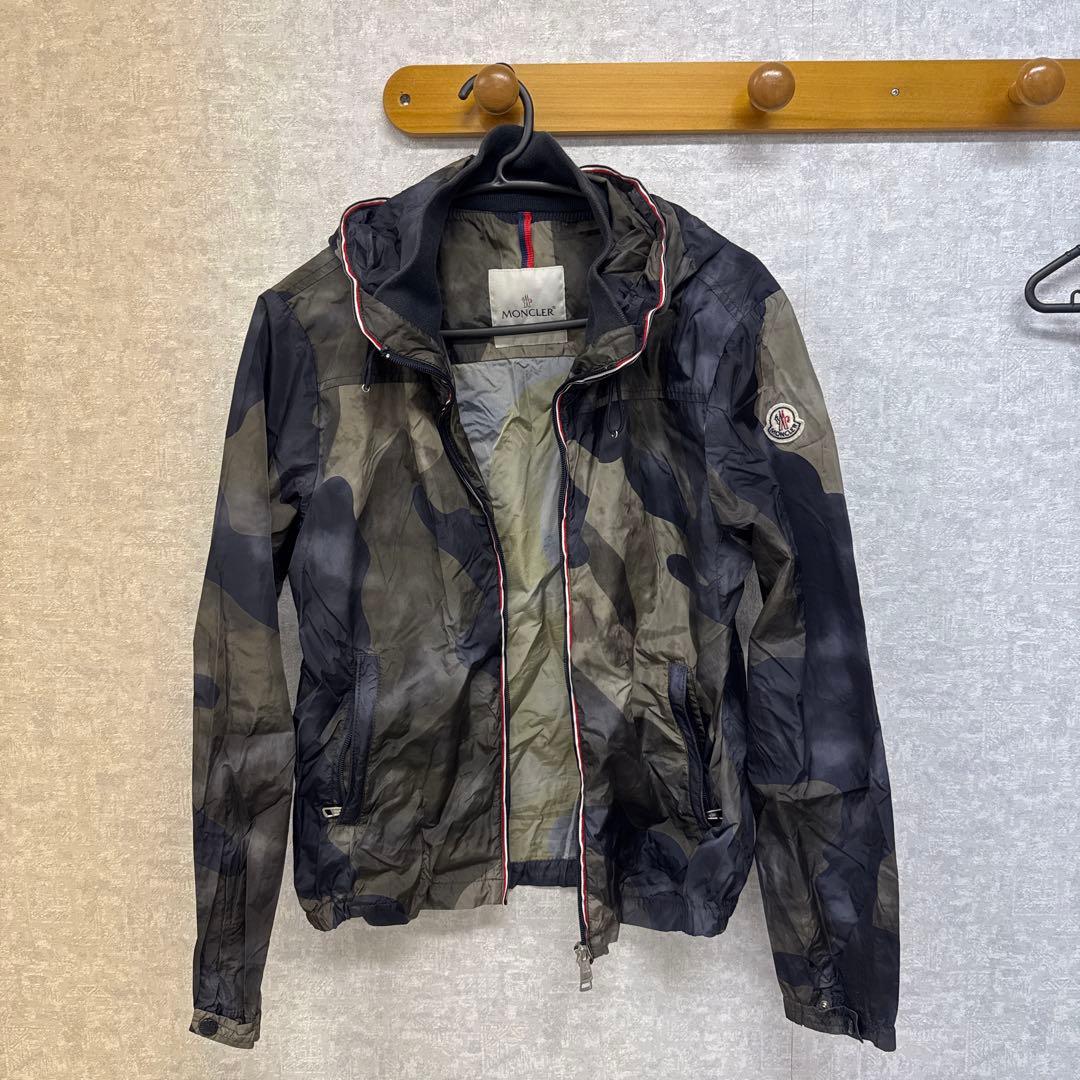 e*i様 MONCLER 迷彩柄 ナイロンジャケット サイズ1