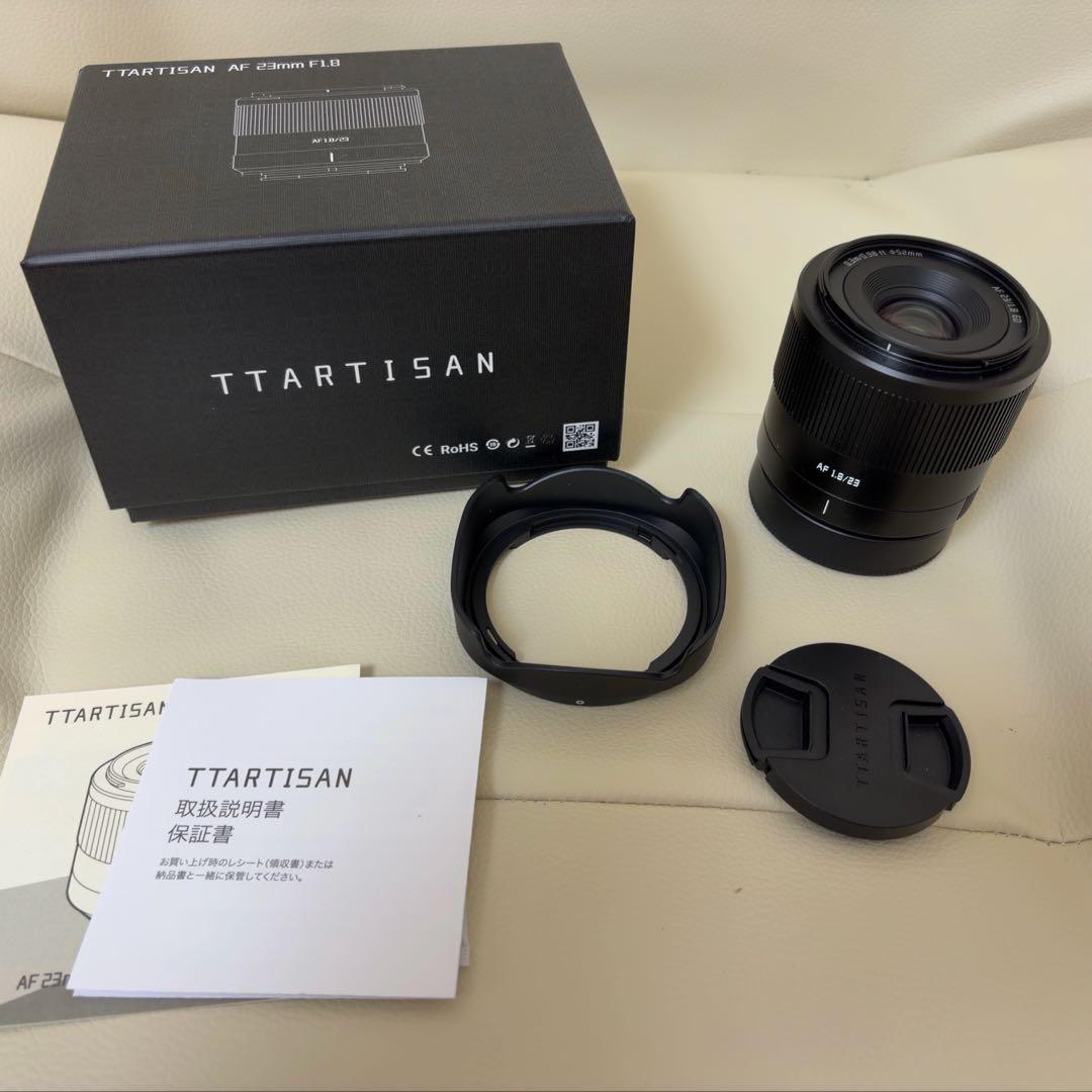 TTartisan AF 1.8/23 Eマウント APS-C レンズ