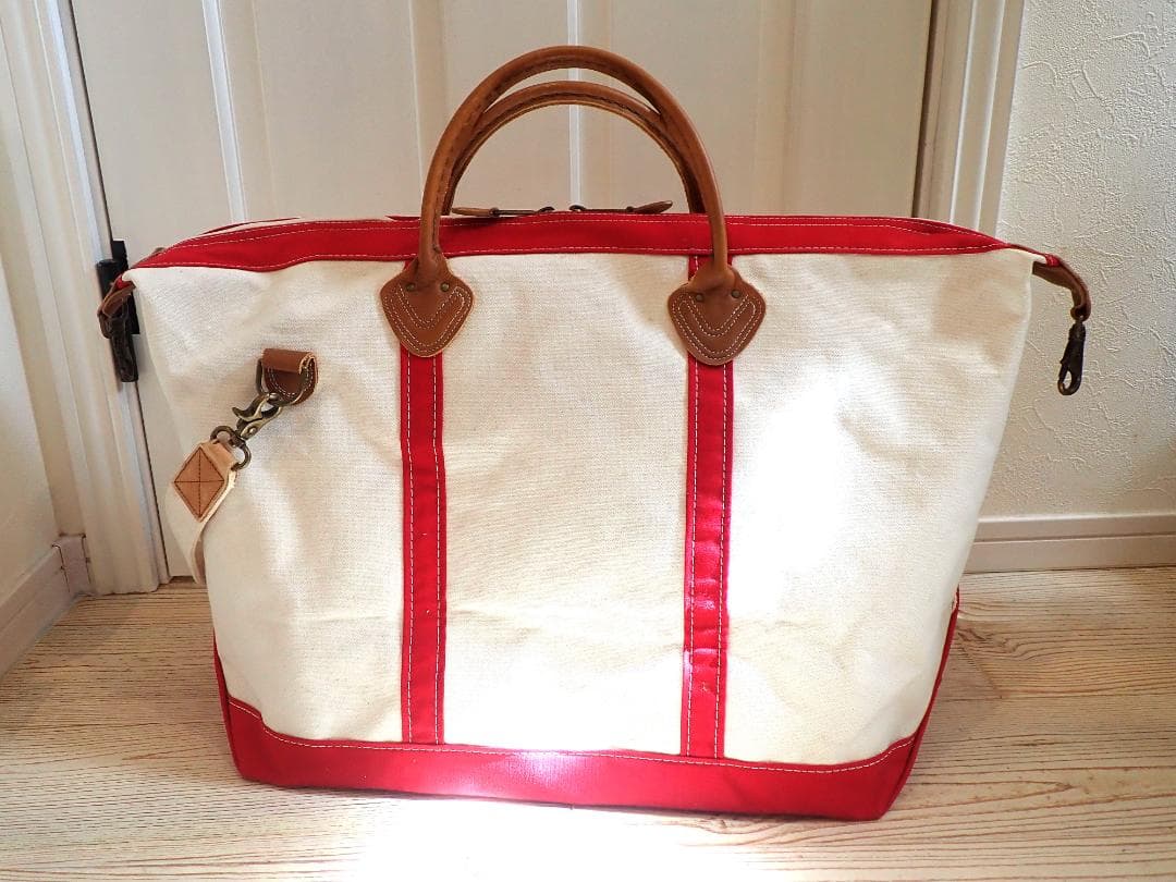 L.L.Bean エルエルビーン 大判サイズ 2wayボストンキャンバスバック