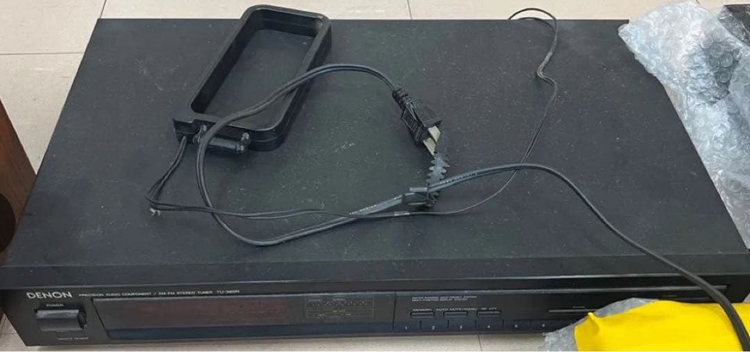 DENON CDプレーヤー ブラック