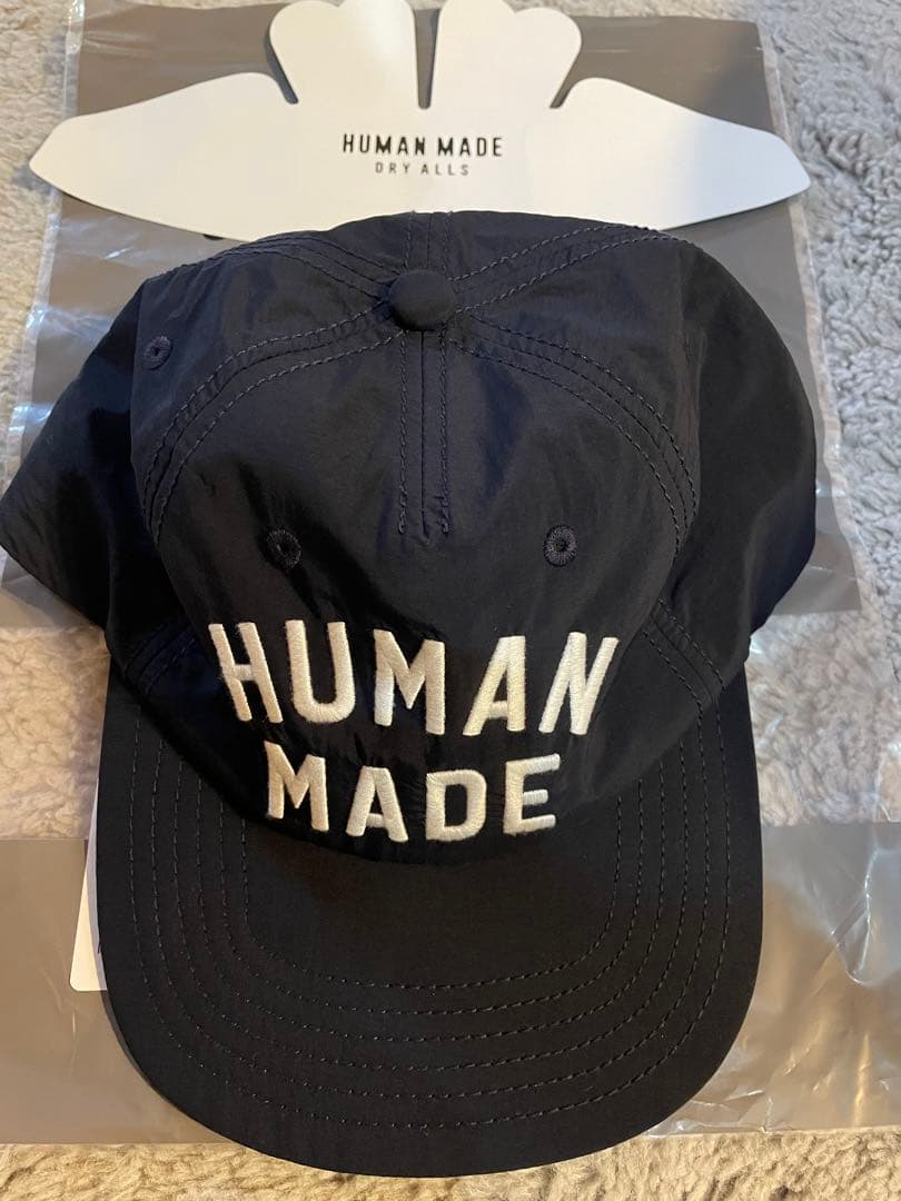 帽子 HUMAN MADE 5Panel Nylon Cap \"Navy\"