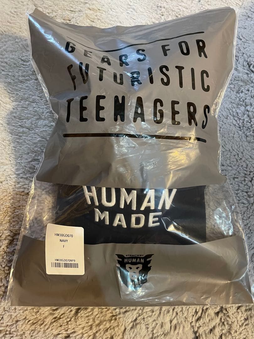 帽子 HUMAN MADE 5Panel Nylon Cap \"Navy\"