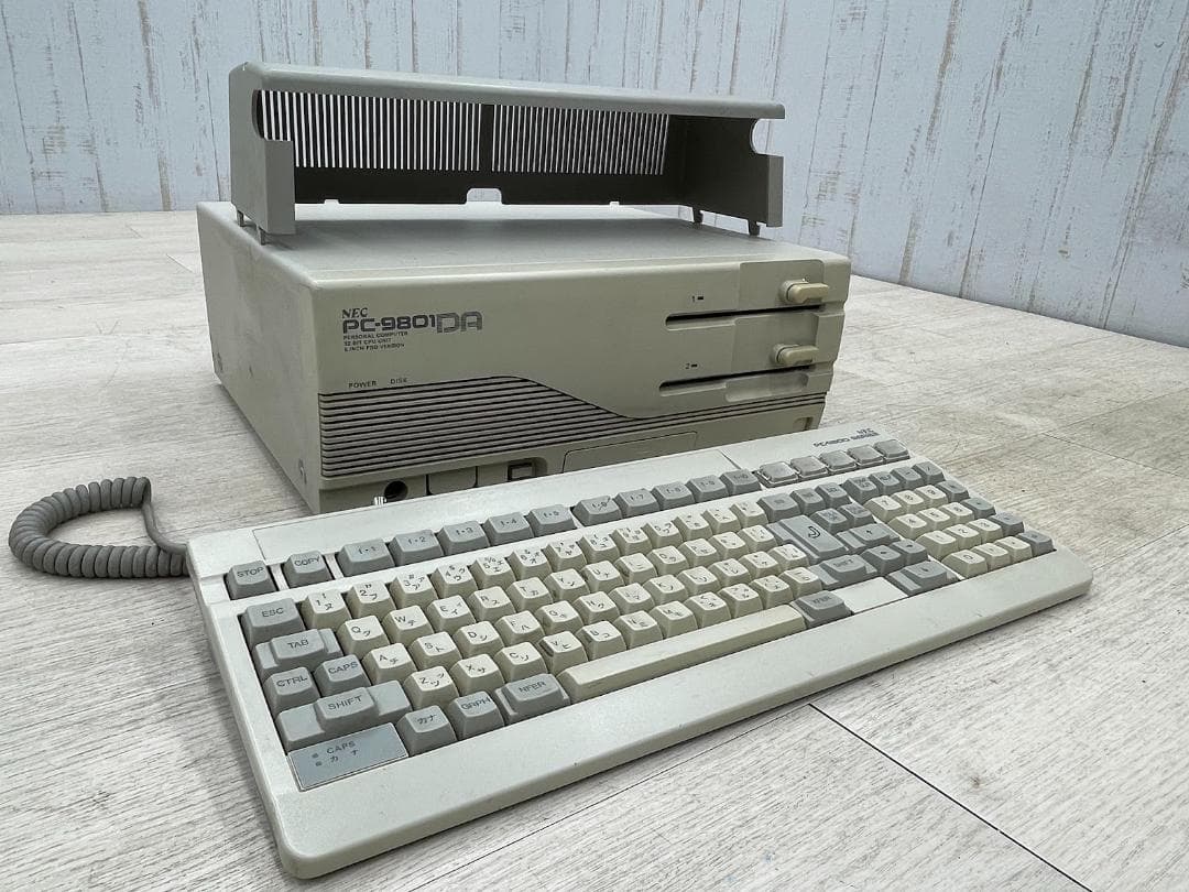 NEC PC9801DA2 レトロパソコン キーボード ジャンク品