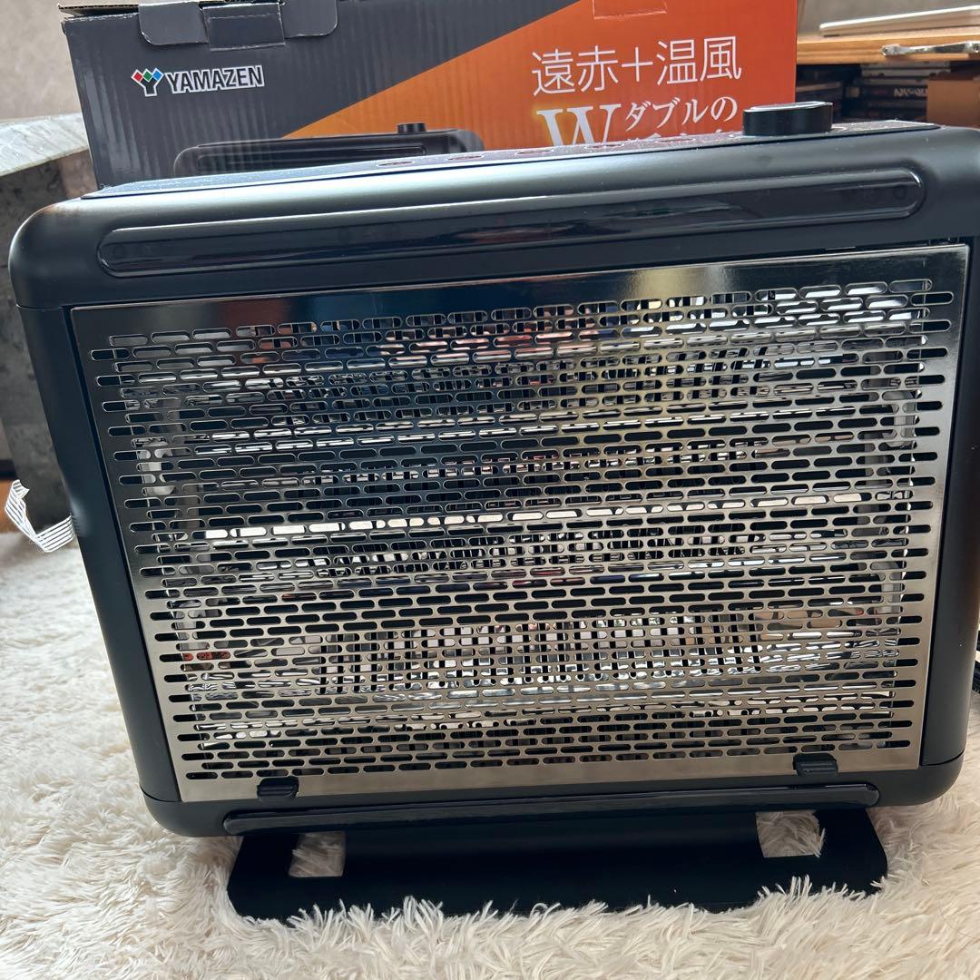 遠赤温風YAMAZEN ワイドハイブリッドヒーター DBW-SEJ12(AB)