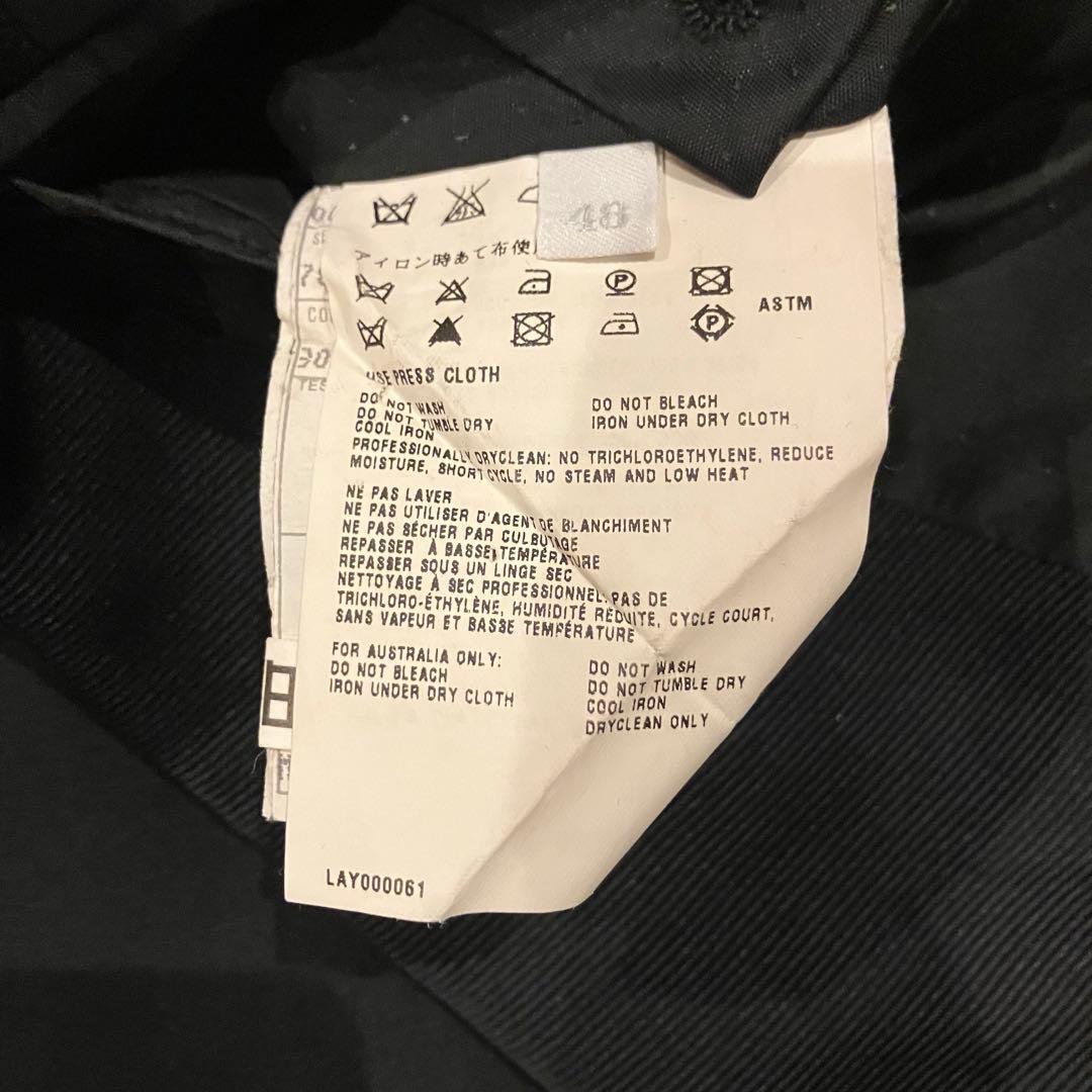 【超希少】MiuMiu レディース　パンツスーツ　シルク　ウール　シングル　3L