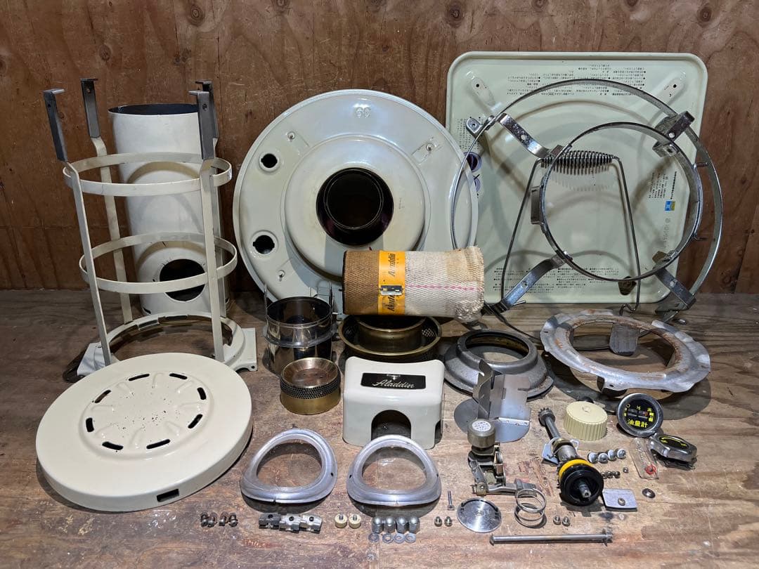 芯乾燥済 アラジン39型 J390001 中古 分解メンテナンス済 78年製