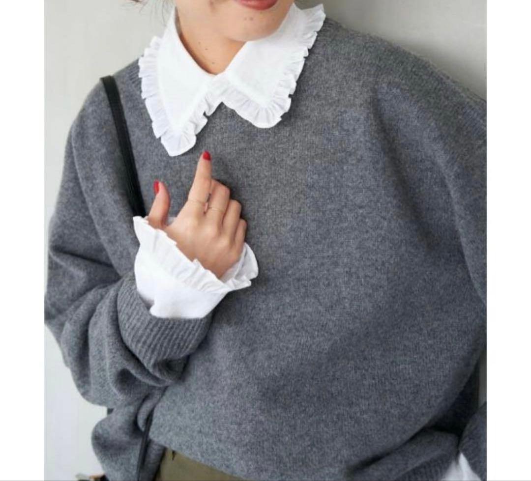 Spick and Span スピック&スパン　フリルカラーブラウス　新品未使用