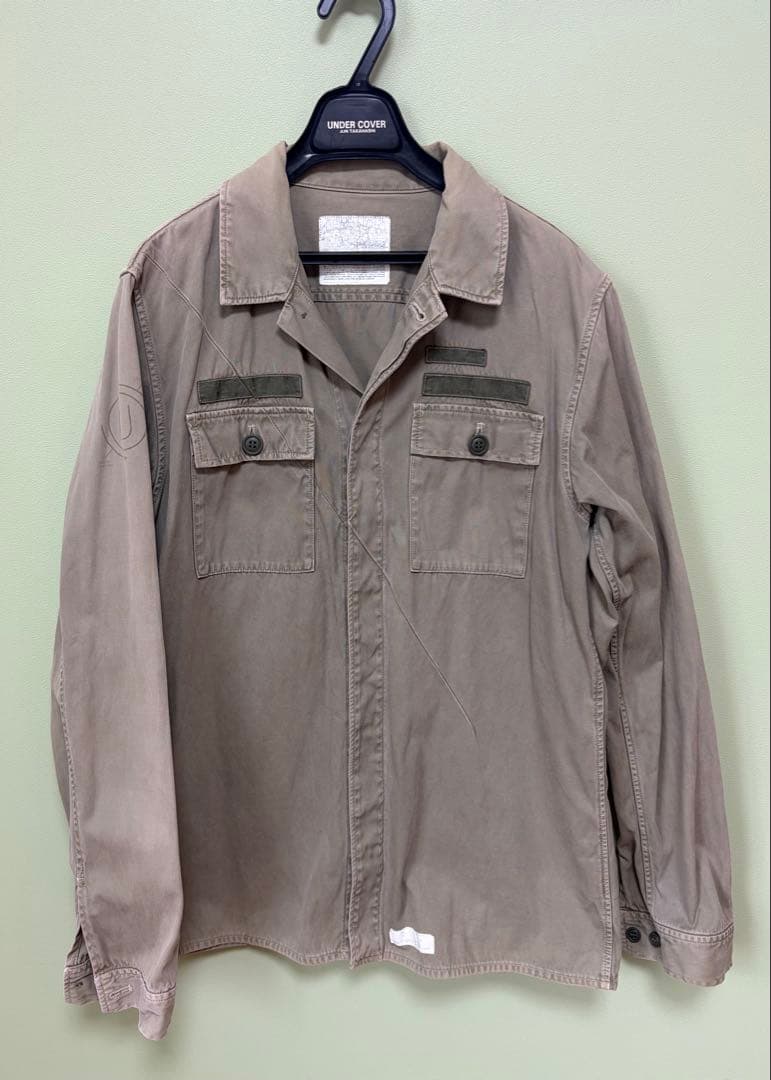UNDERCOVERアンダーカバー ミリタリーシャツ