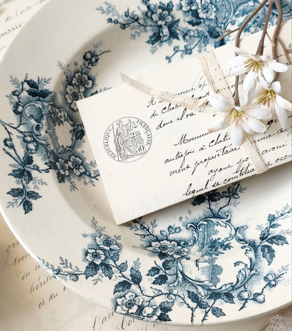 美品　ジョワジールロワ　ポンパドール　橋　フランスアンティーク