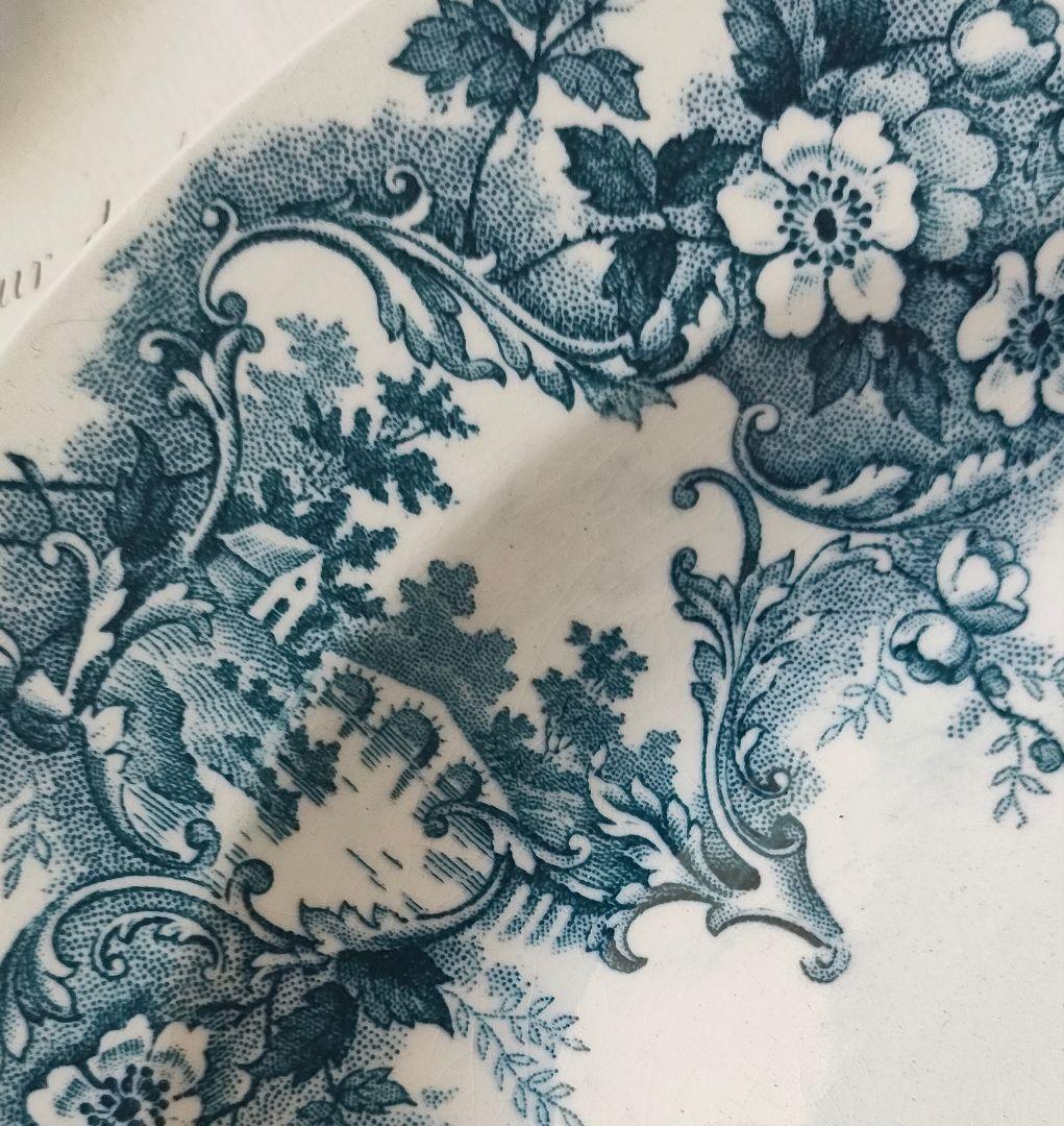 美品　ジョワジールロワ　ポンパドール　橋　フランスアンティーク