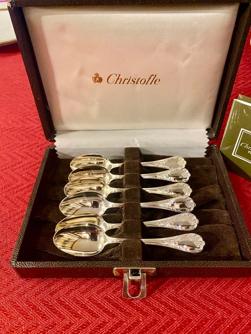 【大人気マルリー☆極美品☆】クリストフル マルリー エスプレッソスプーン6本組