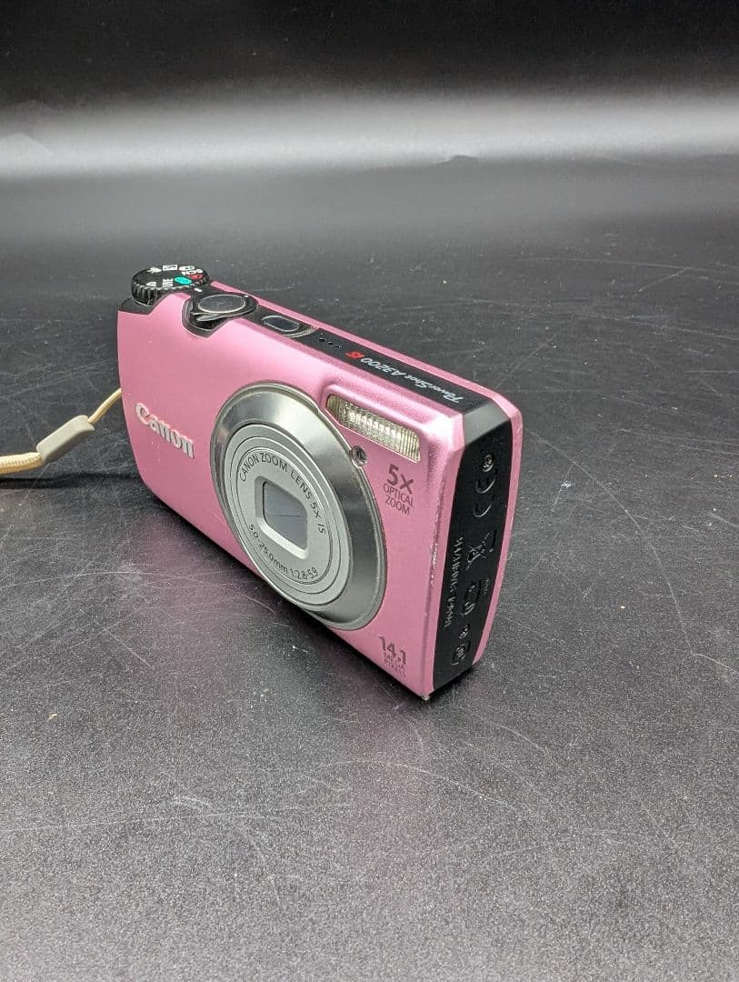 Canon PowerShot A3200 IS ピンク デジカメ コンデジ