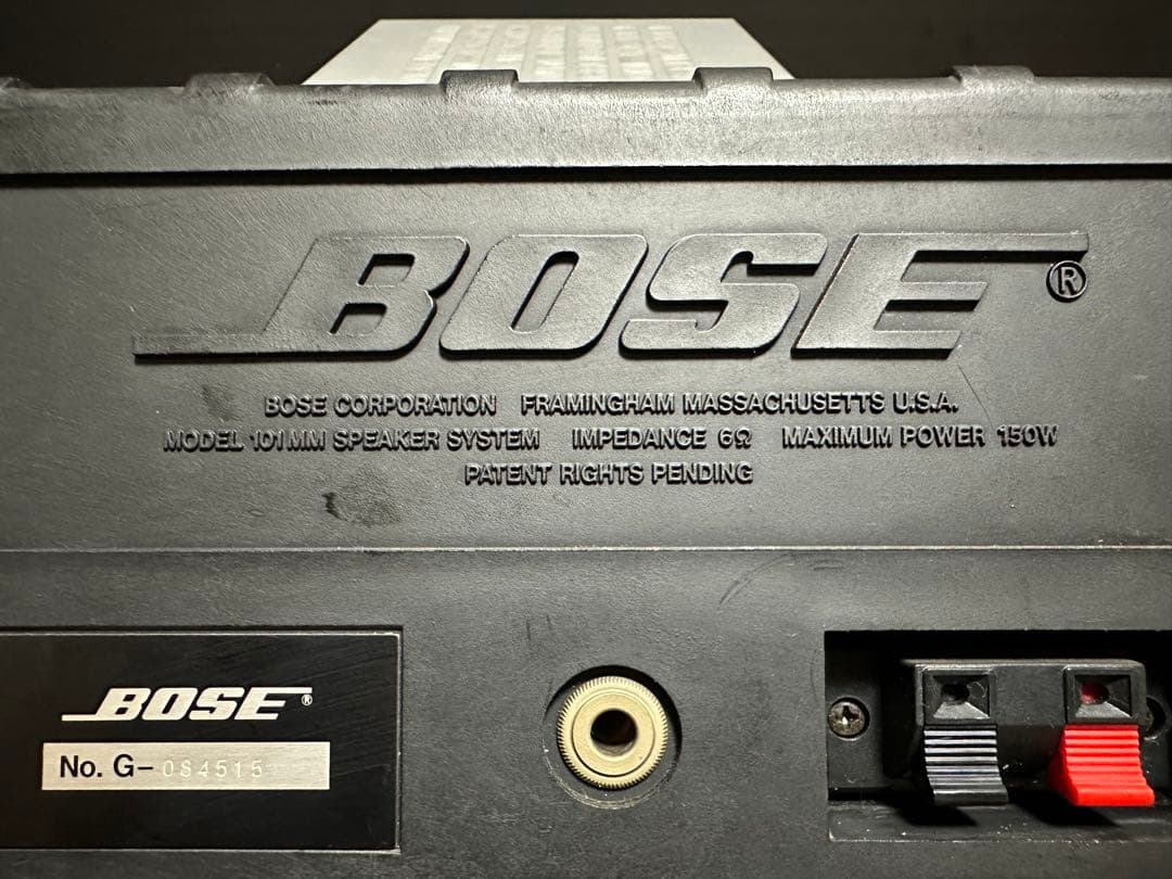 BOSE 101MM フルレンジスピーカー　左右ペア　連番