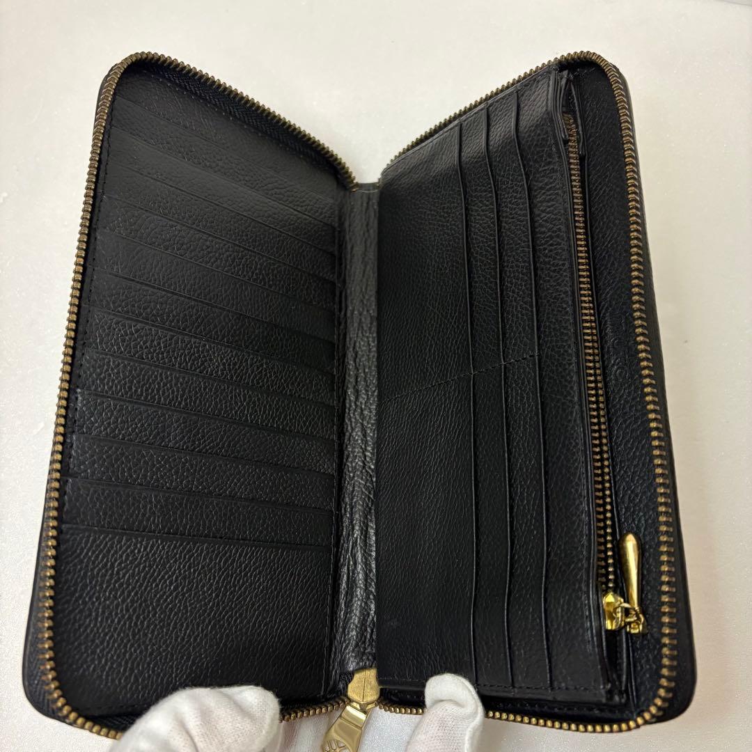 極美品　muta　長財布　ガルーシャ　スティングレイ　ラウンドファスナー　エイ革