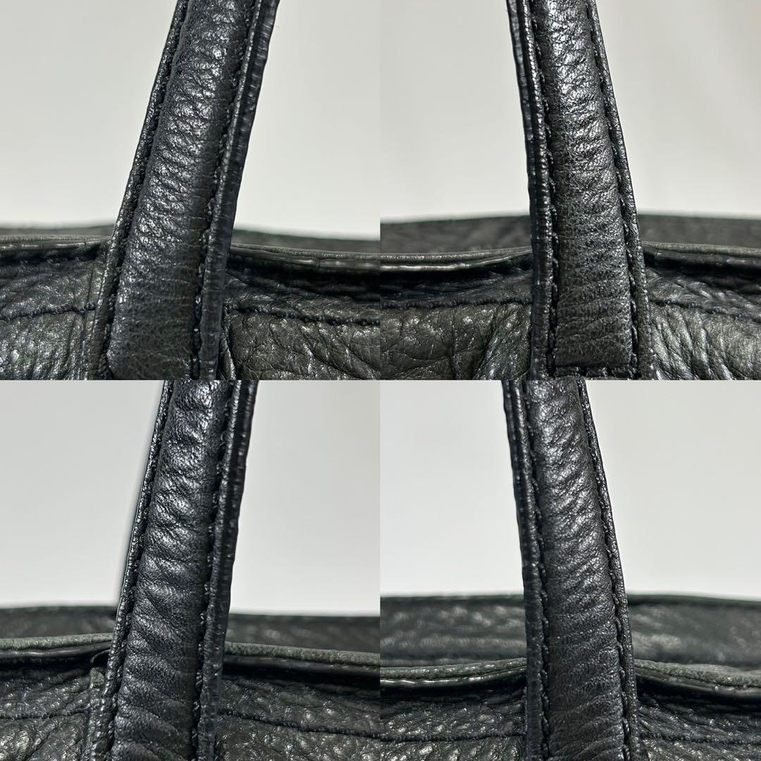 【美品】ブルックスブラザーズ トートバッグ ビジネスバッグ レザー 肩掛け 黒