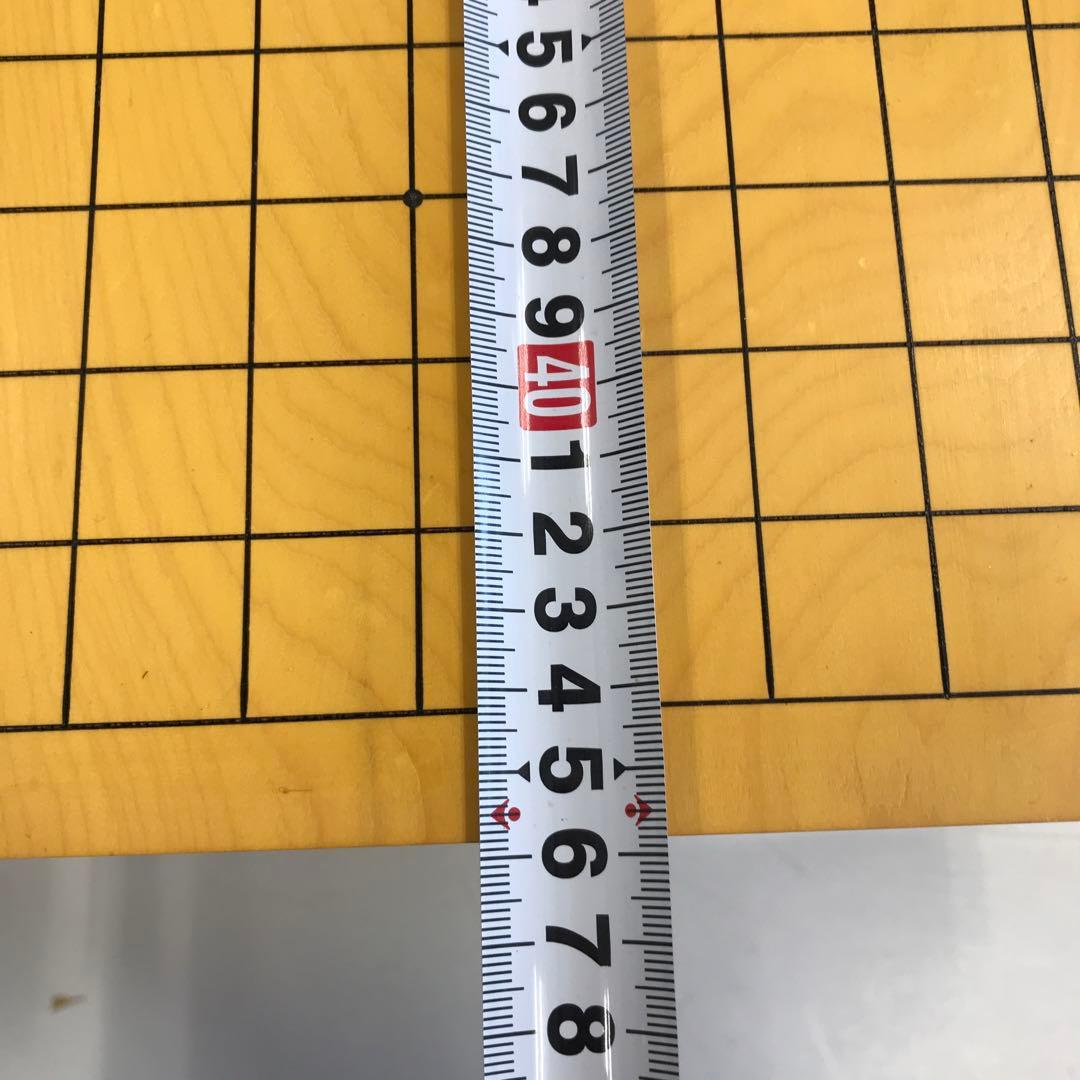 高級　木製　囲碁盤　碁石セット　レトロ　桐蓋つき碁盤　美品　新榧碁盤