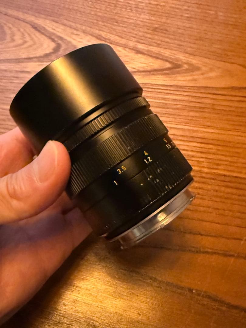 Leica Summicron 90mm F2 3rd 外観のみ少しスレ光学良好