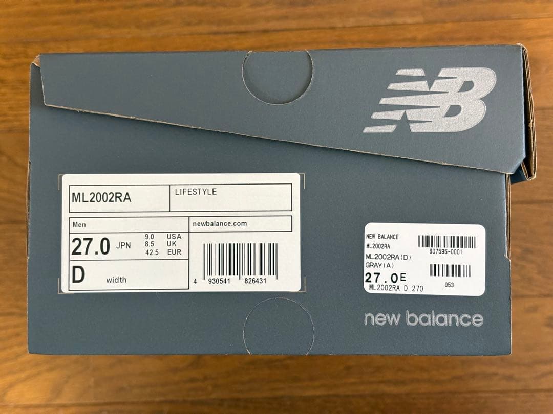 【極美品】New Balance ML2002RA
