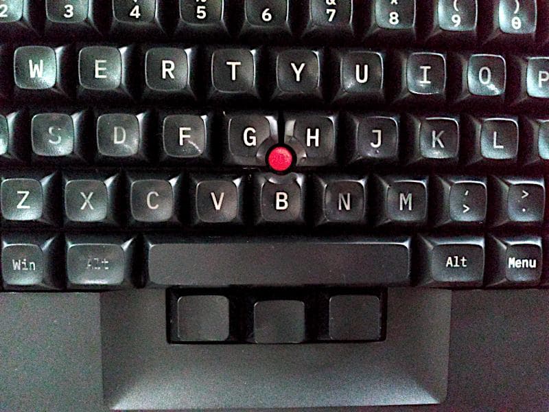 TEX Shinobi US配列キーボード TrackPoint付き