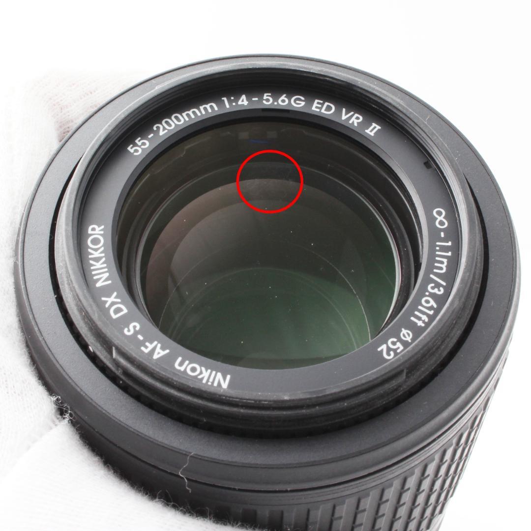 Nikon望遠レンズ✨レンズフード⭕️55-200m F5.6G ED VR Ⅱ
