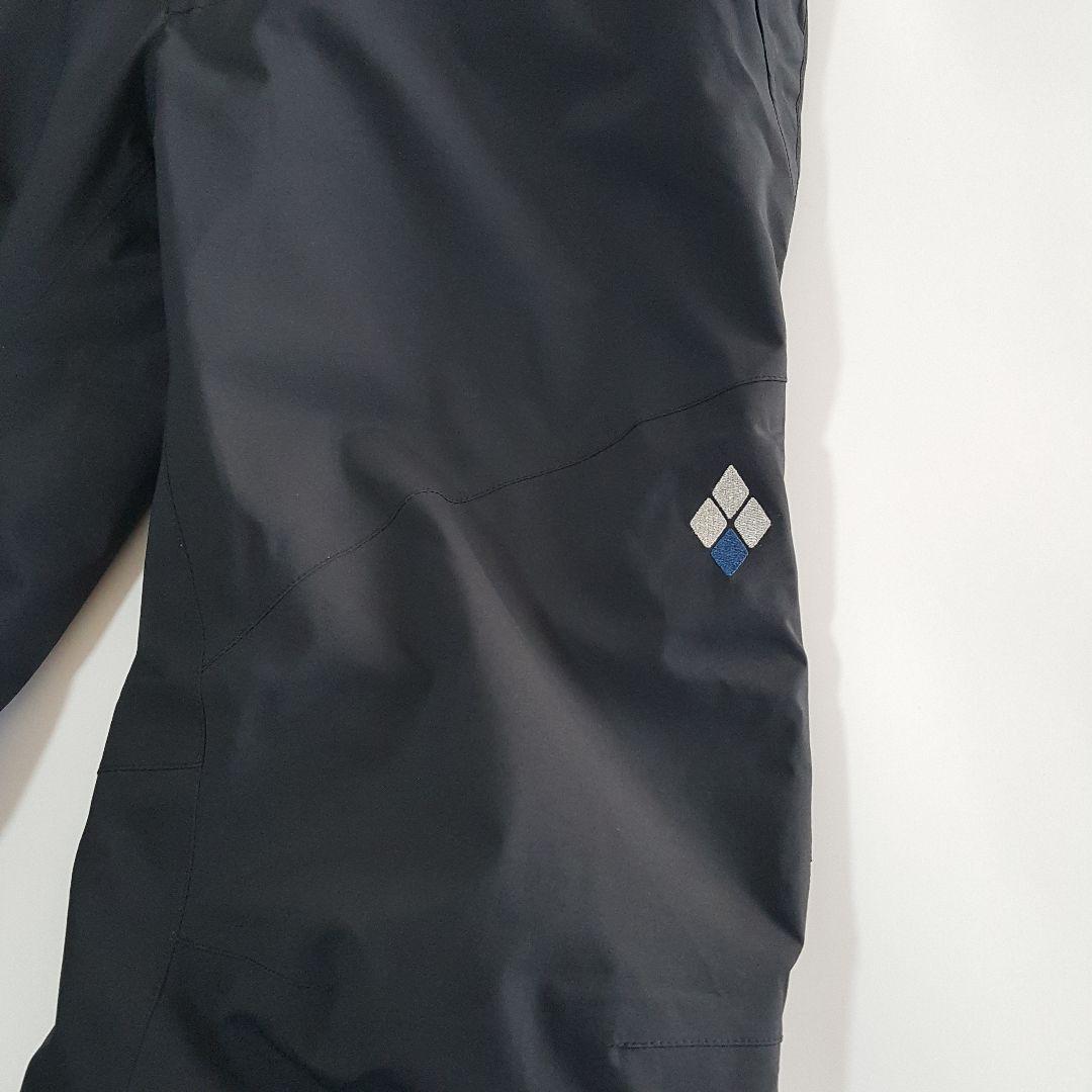 モンベル　メンズ　防水　中綿　パウダーステップ　パンツ　スノースポーツ用　黒　S