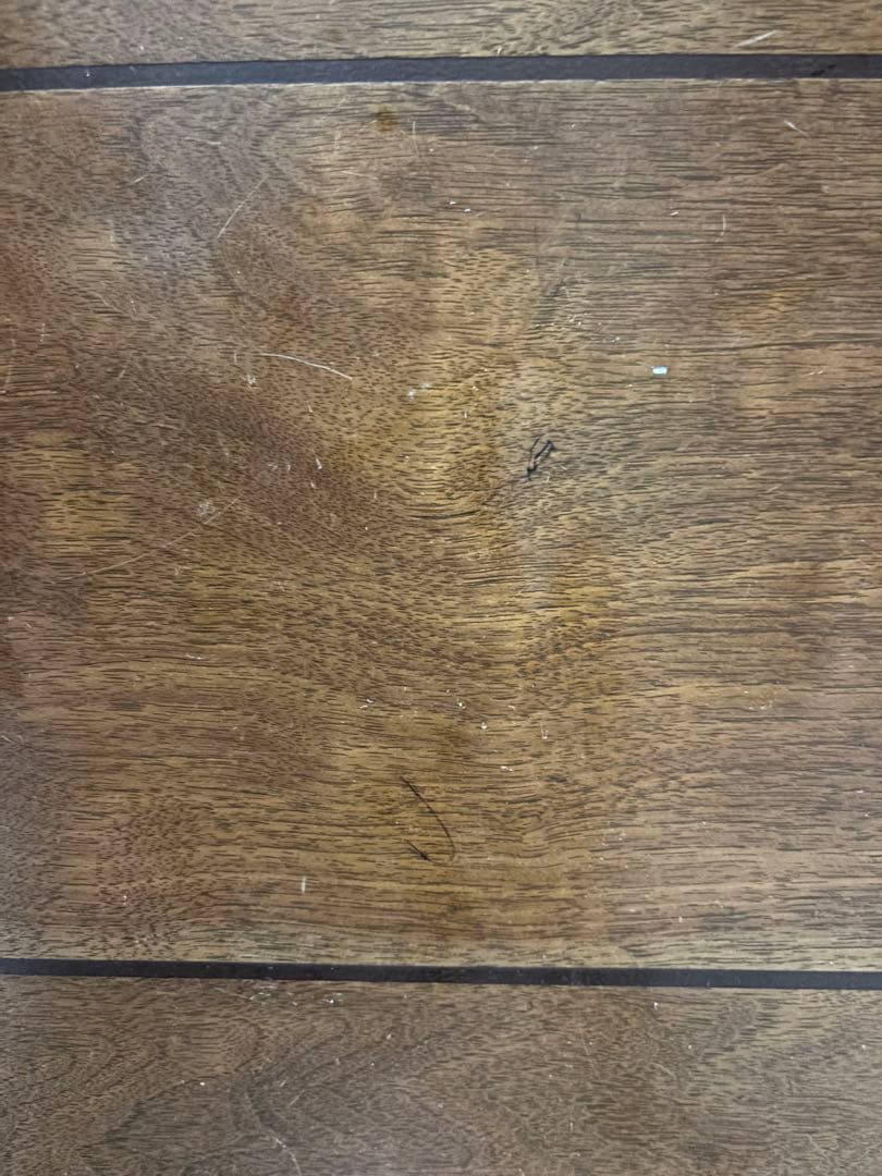 家具調コタツ　木製ダークブラウン長方形テーブル　春日工芸　引き取り限定