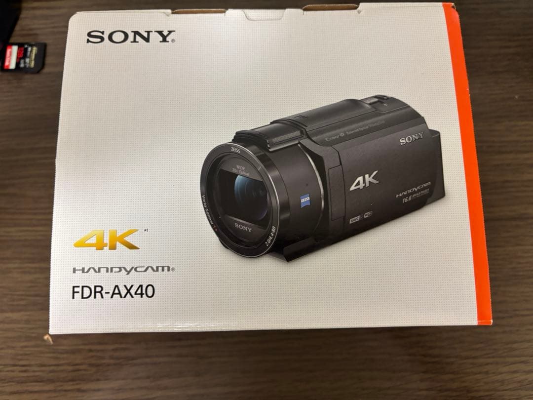 み*き様 SONY 4K ビデオカメラ FDR-AX40 ソニー ブロンズブラウ