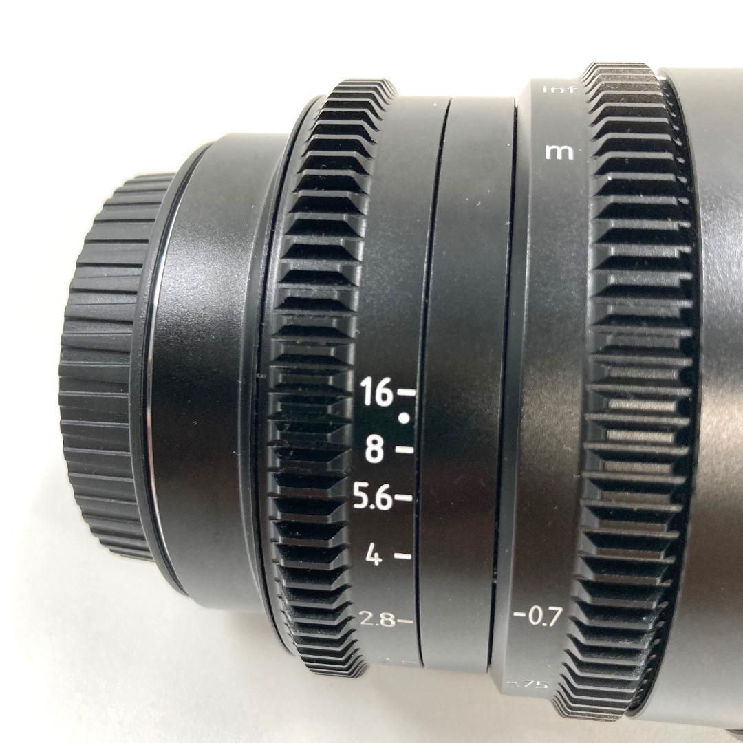 美品　SIRUI　シネレンズ　 75mm T1.2 S35　E Mount