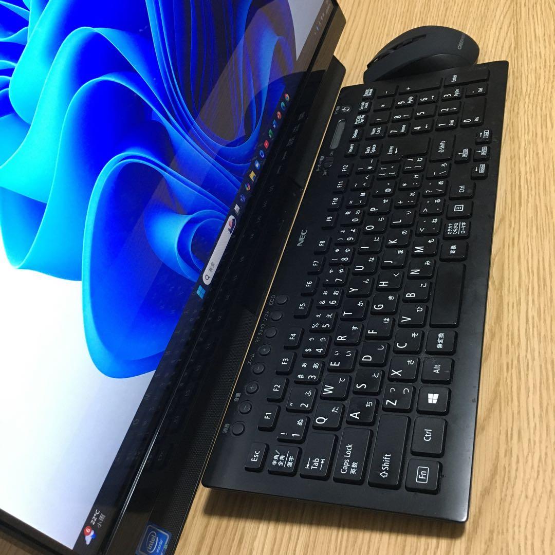 NEC LAVIE Win11 23.8'モニター 一体型 地デジ デスクトップ