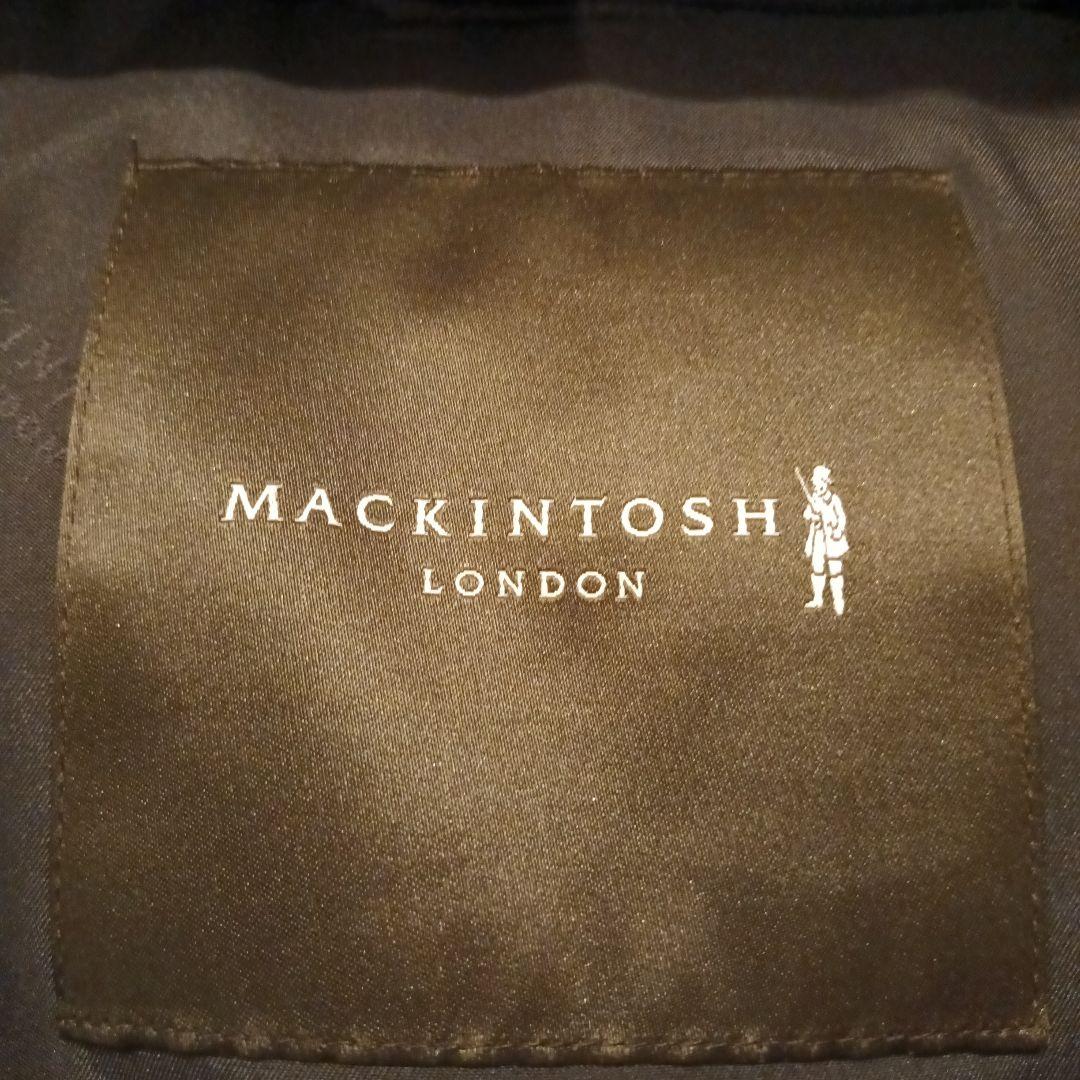 MACKINTOSH フード付きダウンジャケット ブラック