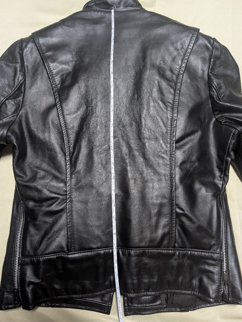 BROOKS ブラックレザーシングルライダースジャケット ヴィンテージ BUCO