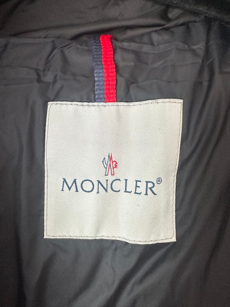 ロングブラックダウンジャケット　サイズ1