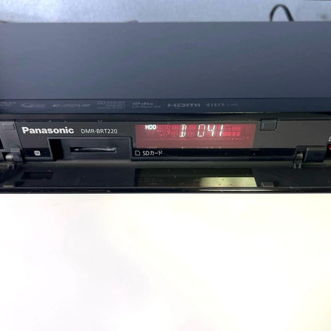 『Panasonic 美品 』ブルーレイディスクレコーダー　DMR-BRT220