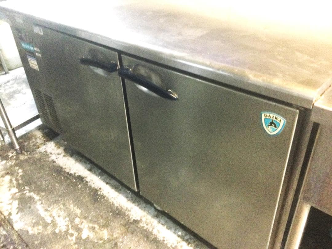 テーブル形冷凍冷蔵庫 100ｖ ダイワ　5061S-A 台下冷蔵庫