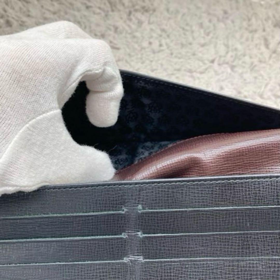 素敵❗️dunhill 長財布メンズレザーブラック