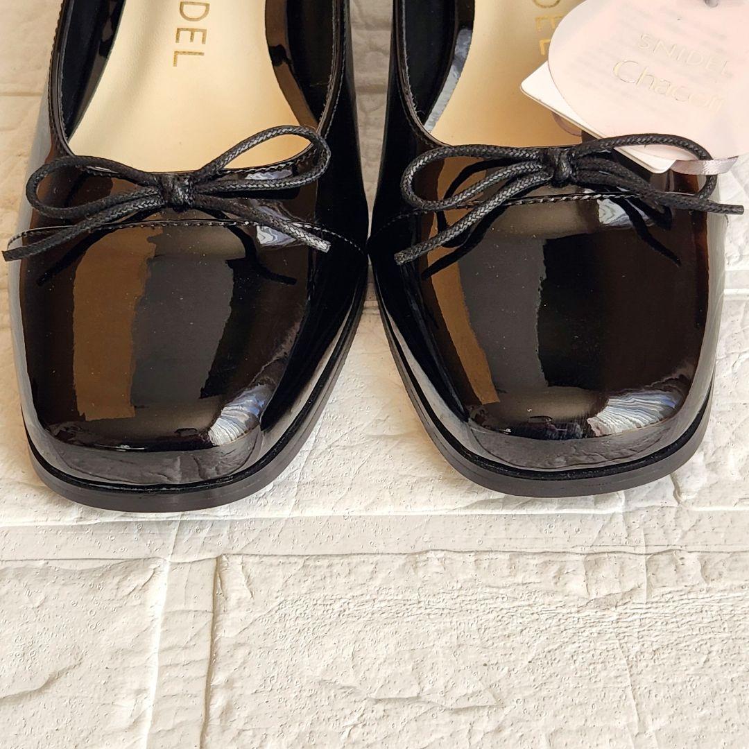 【✨新品✨】コラボSNIDEL×Chacott メリージェーン 黒 Lサイズ