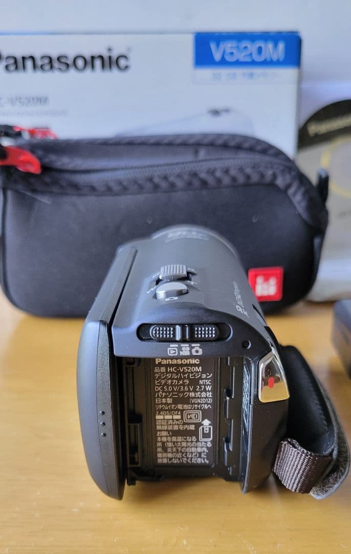 Panasonic HC-V520M ビデオカメラ フルHD 動作品