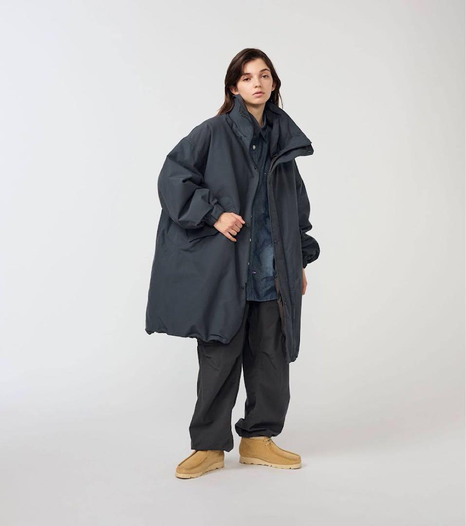 Double Peak Field Down Coat パープルレーベル