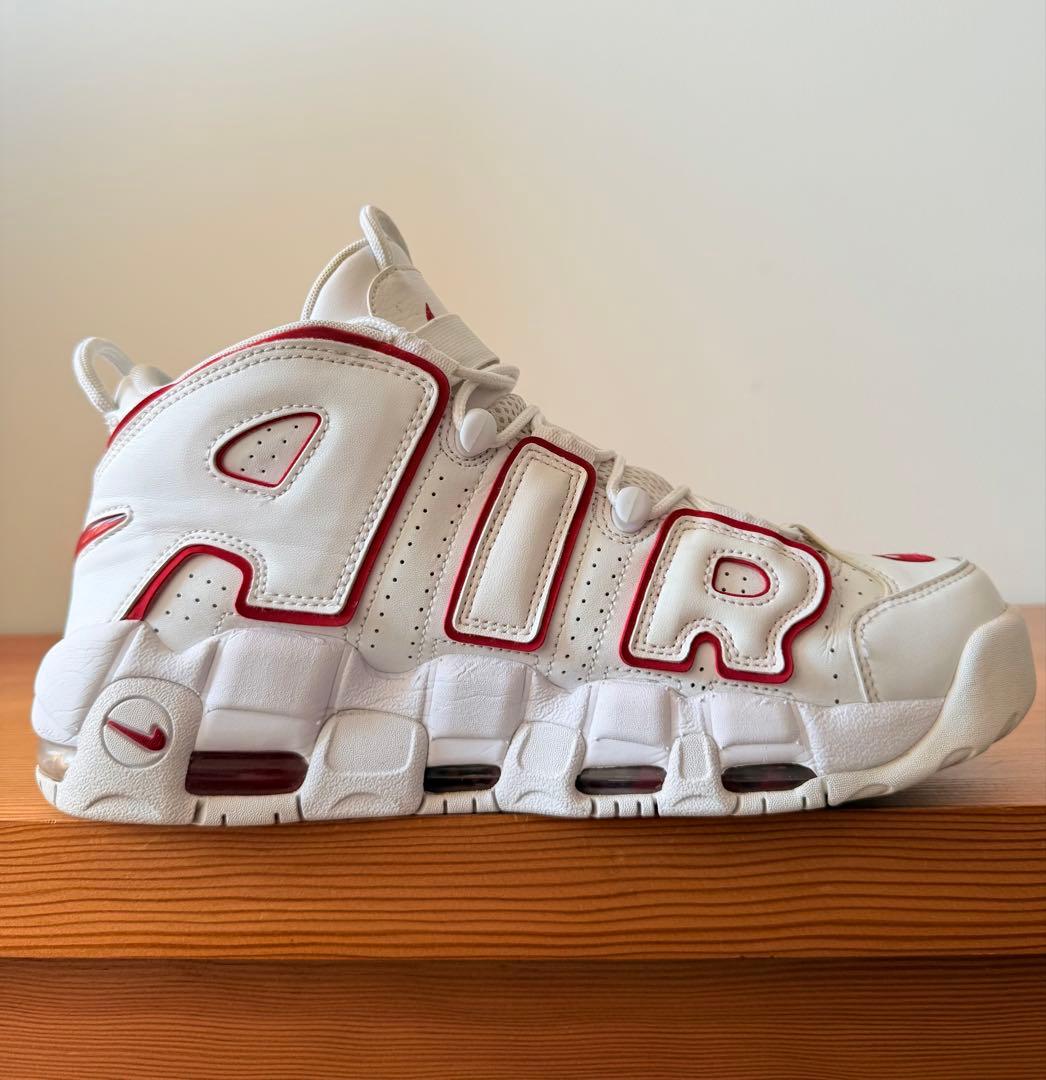 エア モア アップテンポ '96 リナウンドリズム ヴァーシティレッド モアテン