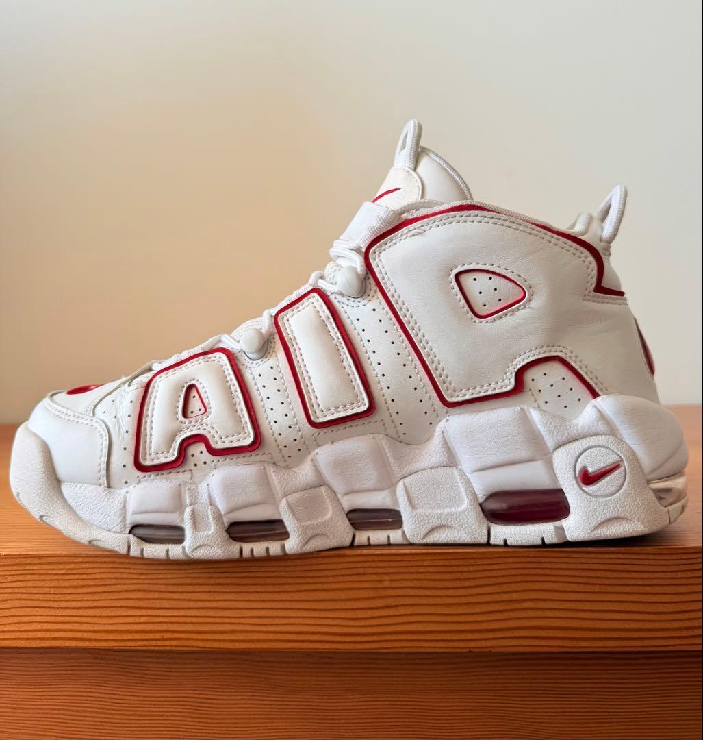エア モア アップテンポ '96 リナウンドリズム ヴァーシティレッド モアテン