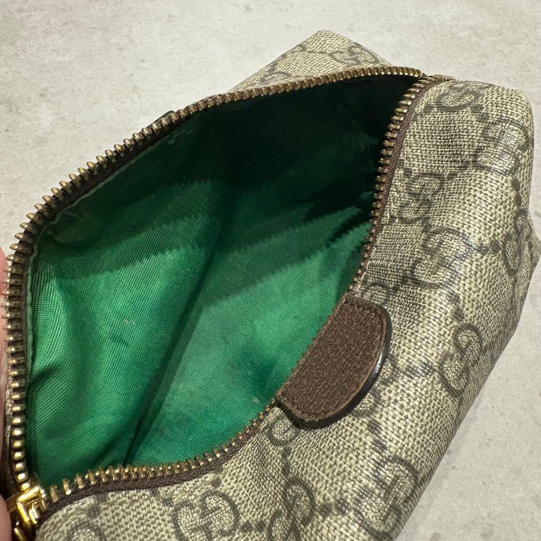 Gucci GGパターン ポーチ ベージュ