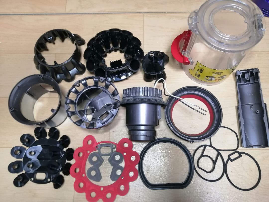 強化トリガー交換 分解清掃済み ダイソン V10 SV12本体