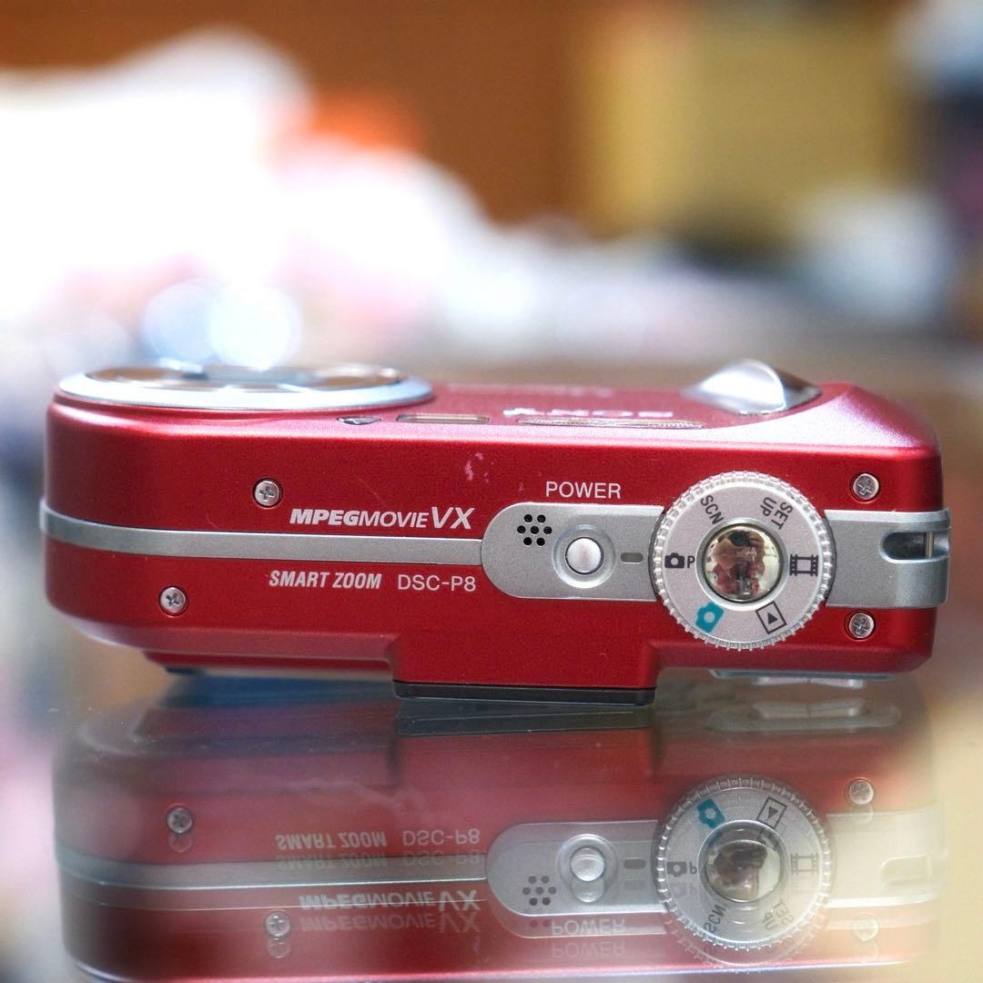 美品 動作品 平成レトロ SONY Cyber−Shot DSC-P8 Y2K