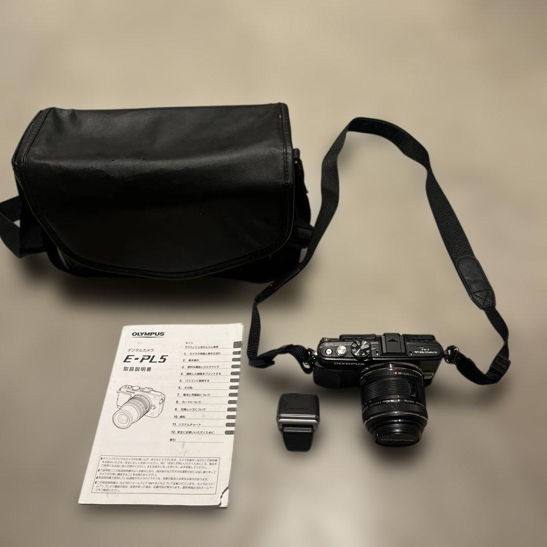 OLYMPUS ミラーレス一眼カメラ E-PL5 14-42mm