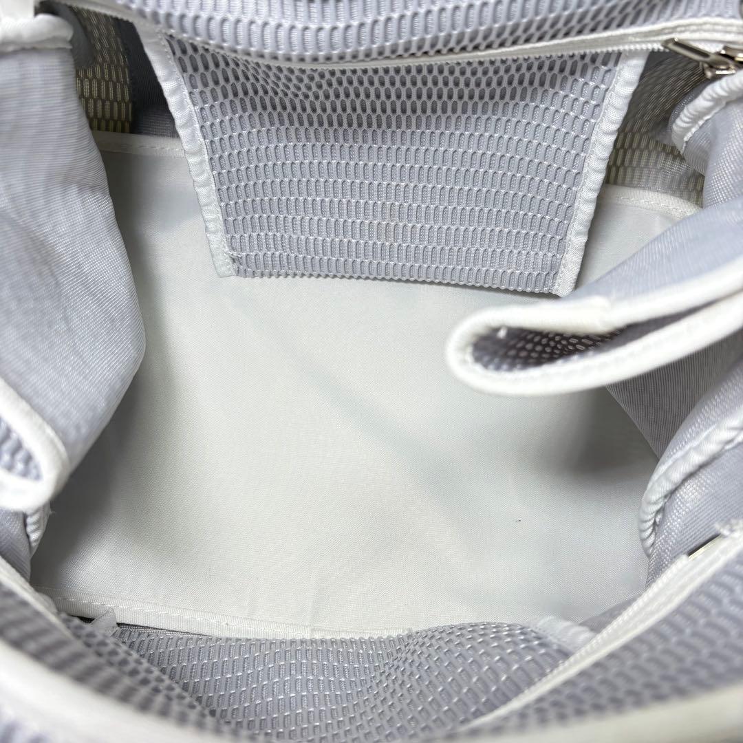 qbag paris ネスト　メッシュ トート　マザーズバッグ グレー L