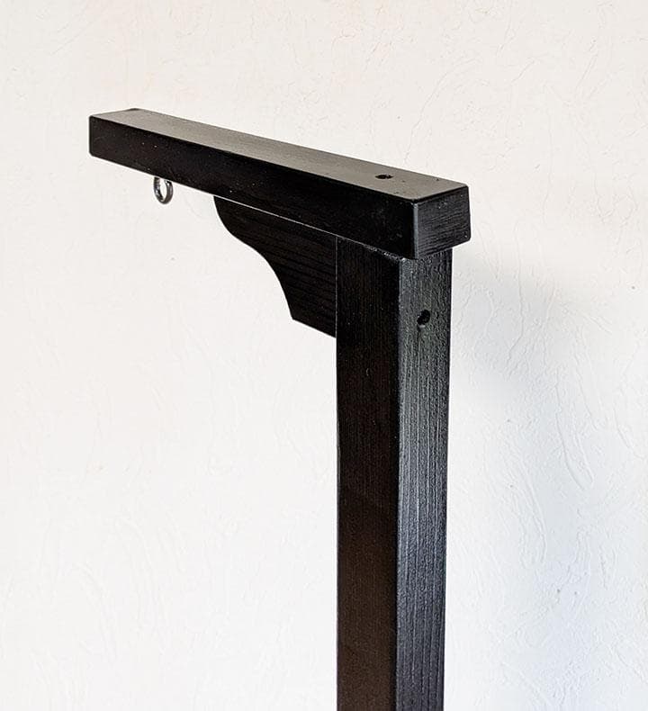 絹　全高で１２５ｃｍ　吊るし飾り台　４台