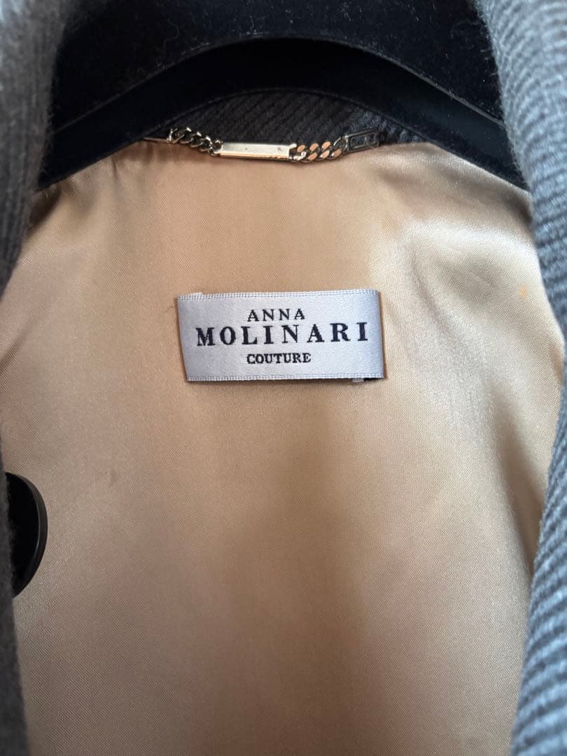 ANNA MOLINARI アンナモリナーリ　コート　ヘリンボーン ジャケット