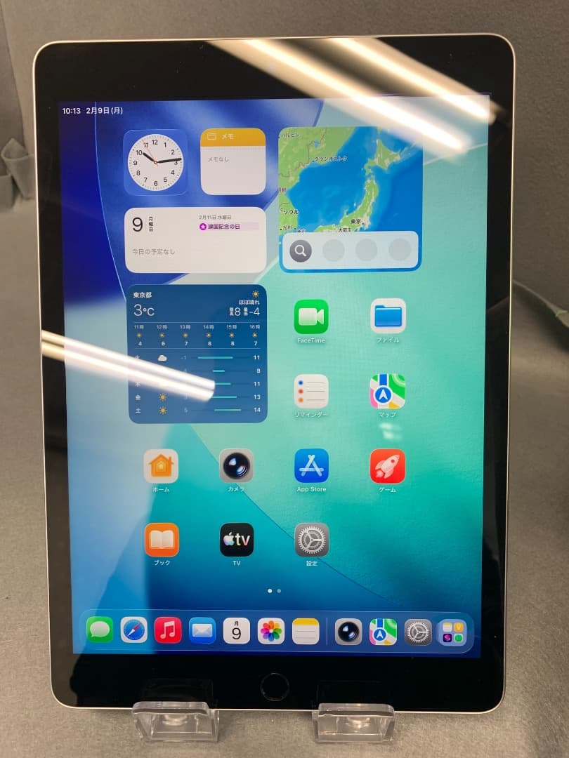 超美品 iPad 第9世代 64GB Wi-Fi版 シルバー色